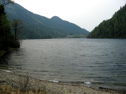 Озеро Соболиное, Иркутская область - ловля хариуса