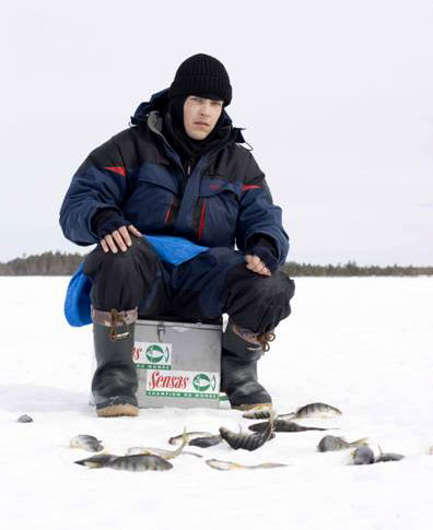Весенний окунь - Сибирская рыбалка