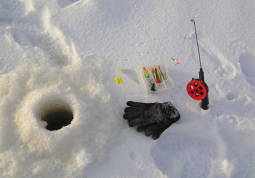 Ловля на зимний спиннинг - отчеты о рыбалке