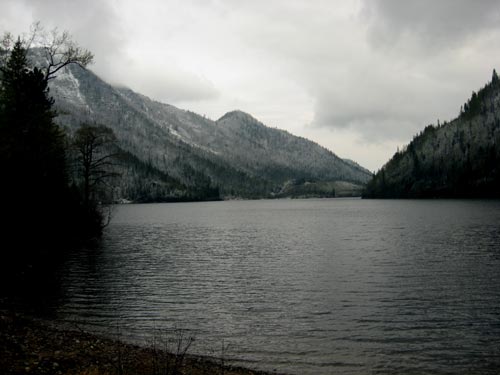 Ненастье на озере Соболином