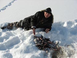 Закрытие зимней рыбалки - отчет о рыбалке