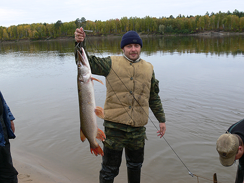 Ловля щуки на сибирских реках - Сибирская рыбалка