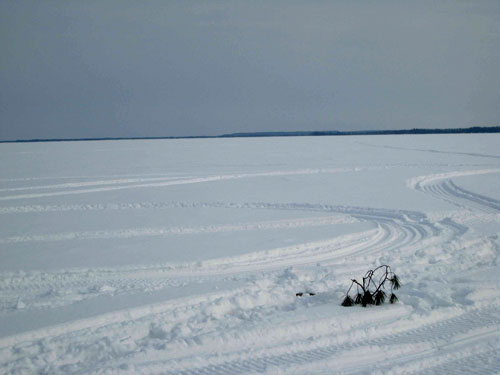 Озеро Варгато зимой - Сибирская рыбалка