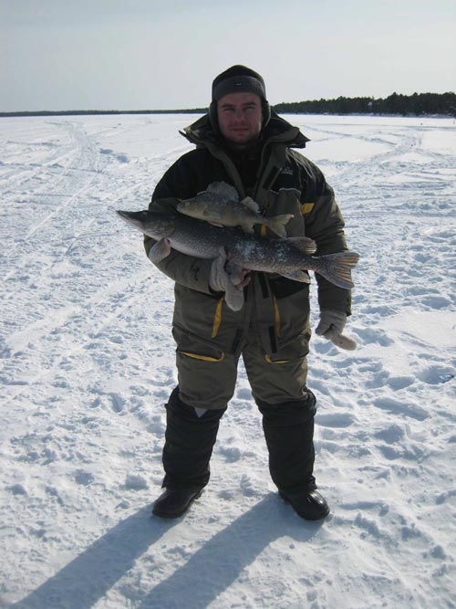 Зимняя рыбалка на Варгато